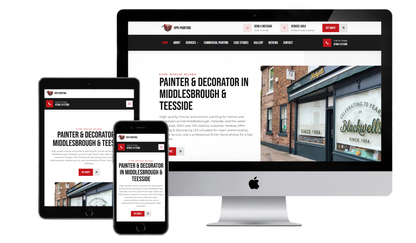 HPH website preview