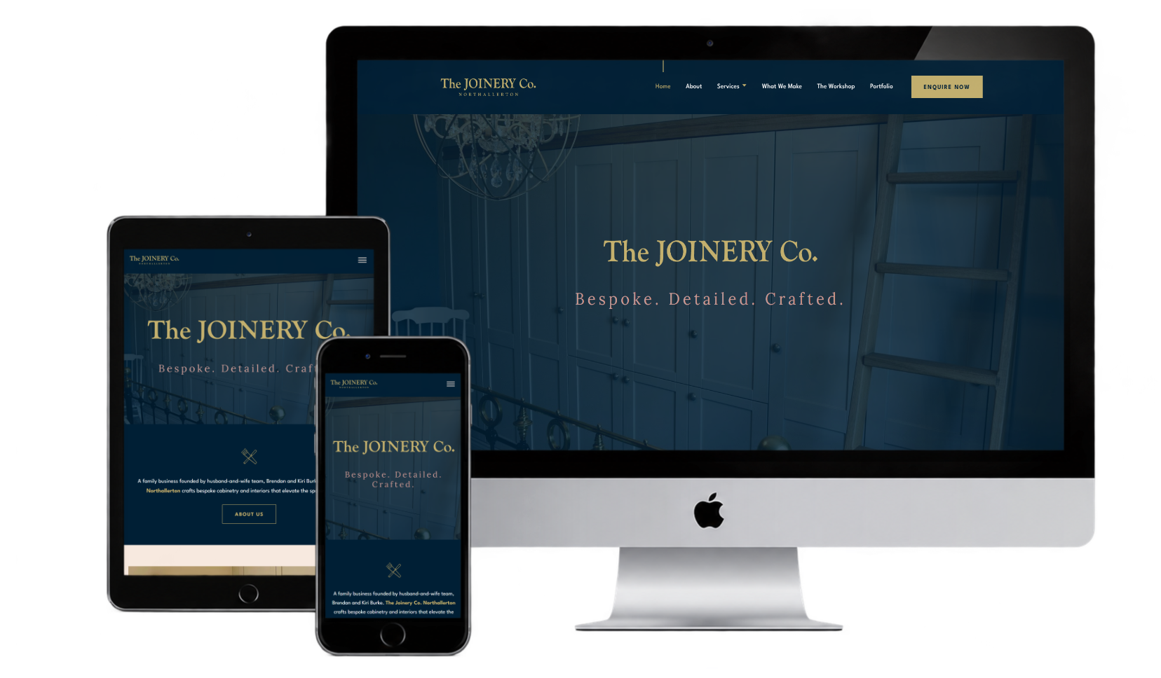 Joinery website preview